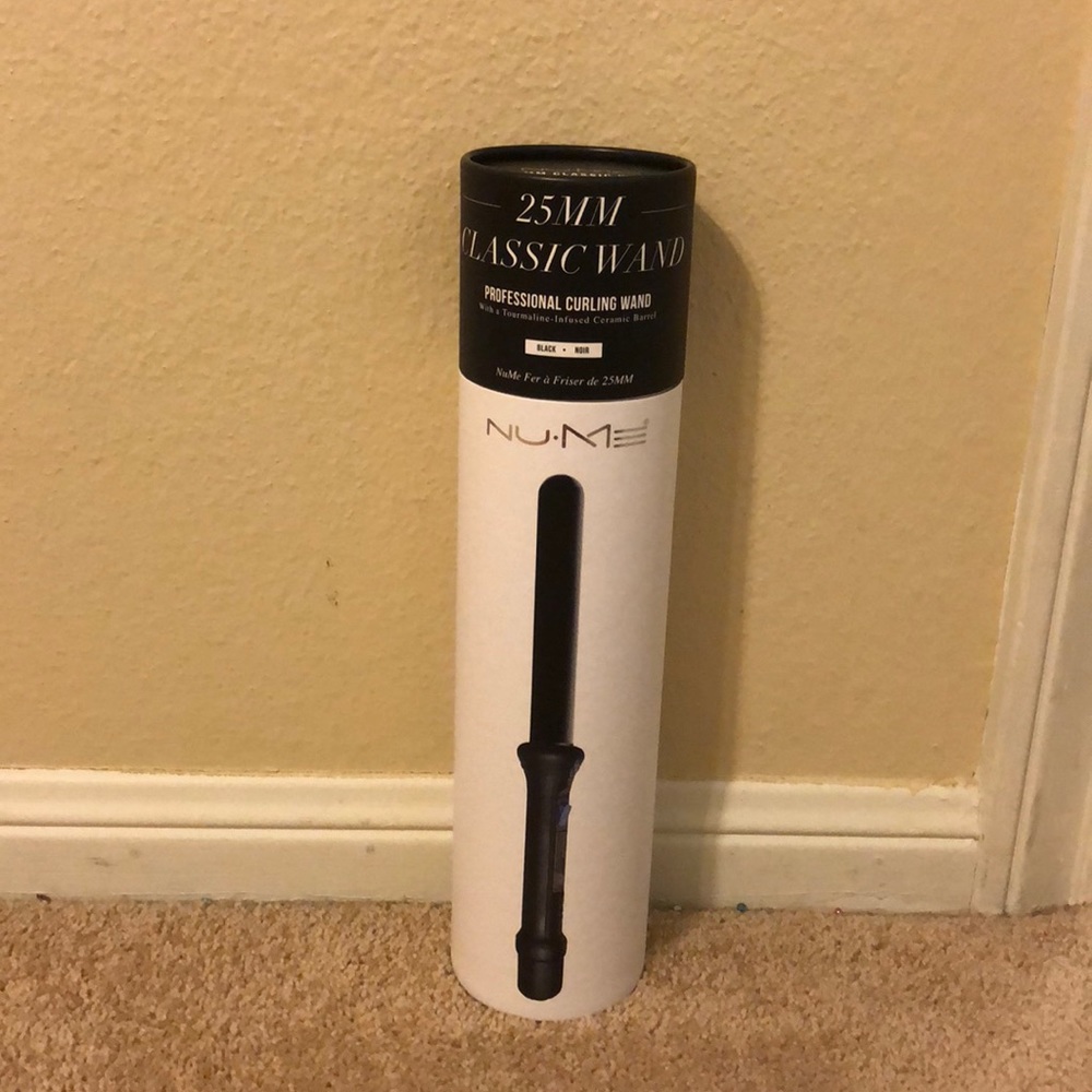 Nume brand new 25 mm curling iron